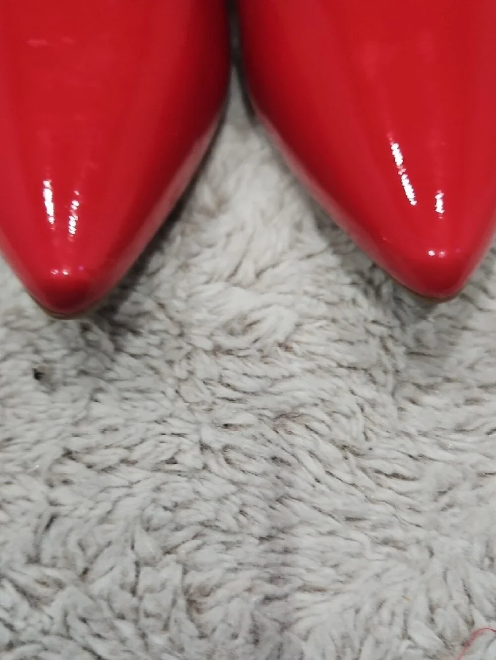 Michael Kors Red Patent Pointed Toe Pumps